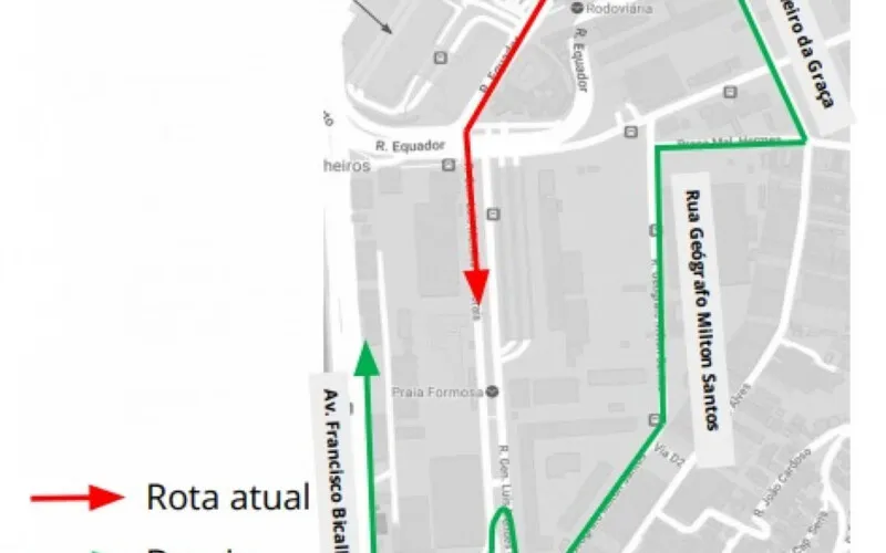 A partir de 22h desta sexta-feira (26), tráfego terá várias alterações