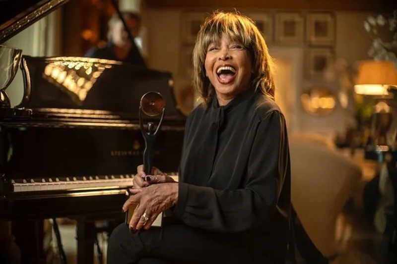 Tina Turner em foto publicada no Instagram, em outubro de 2021