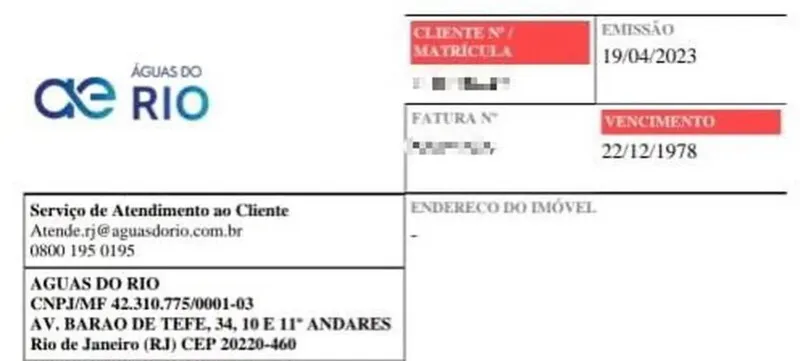 Usuários da empresa estão reclamando