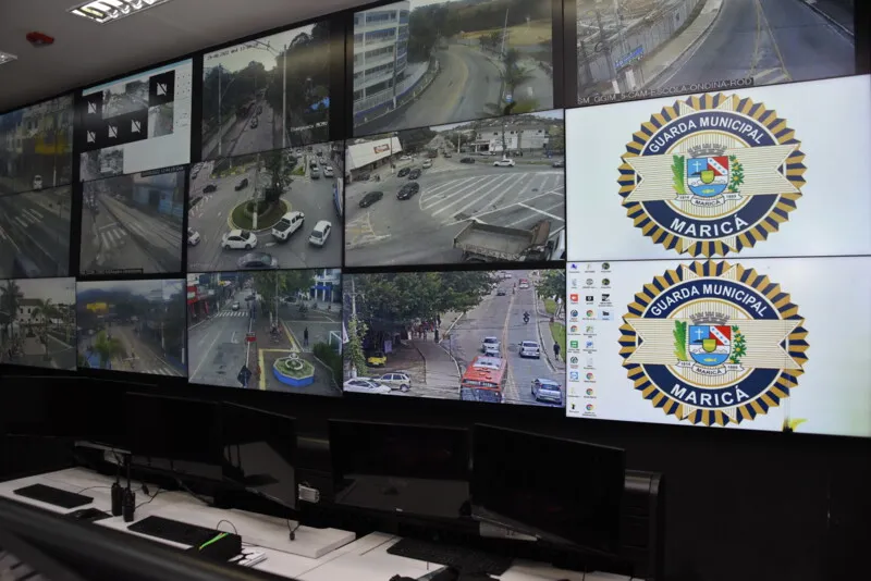 O sistema do Ciosp conta com 233 câmeras de monitoramento