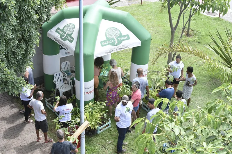 Projeto é uma iniciativa da Secretaria de Cidade Sustentável que promove doações de mudas nativas da Mata Atlântica, semanalmente, percorrendo todos os bairros da cidade