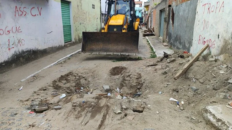 Três suspeitos foram presos na ação