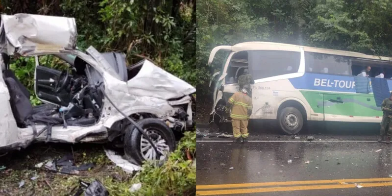 Colisão aconteceu na rodovia Rio-Santos