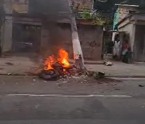 O homem foi levado em estado grave para o Hospital Estadual Azevedo Lima (Heal)