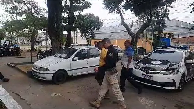 Acusado foi preso em flagrante