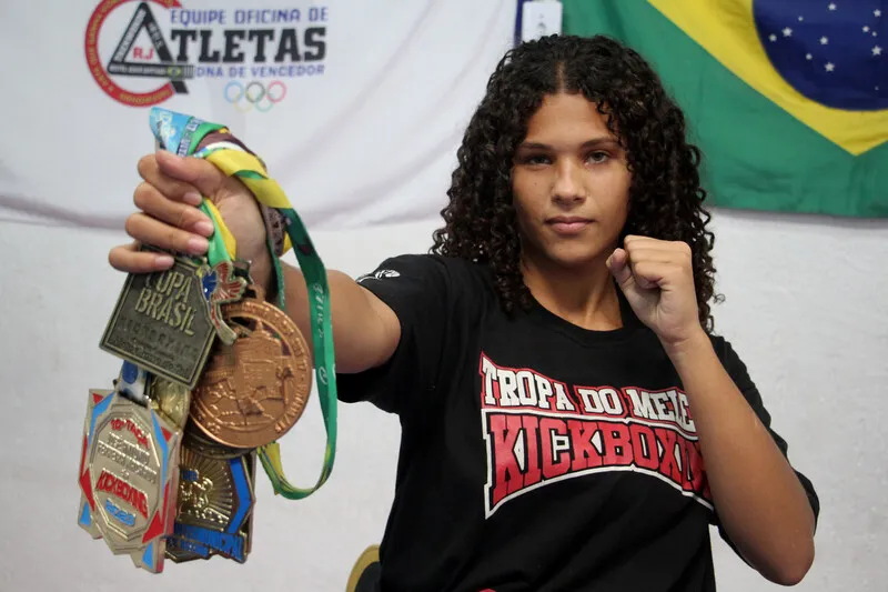 Atleta começou a lutar aos 12 anos e já é bicampeã em torneios intermunicipal, estadual e na Copa do Brasil