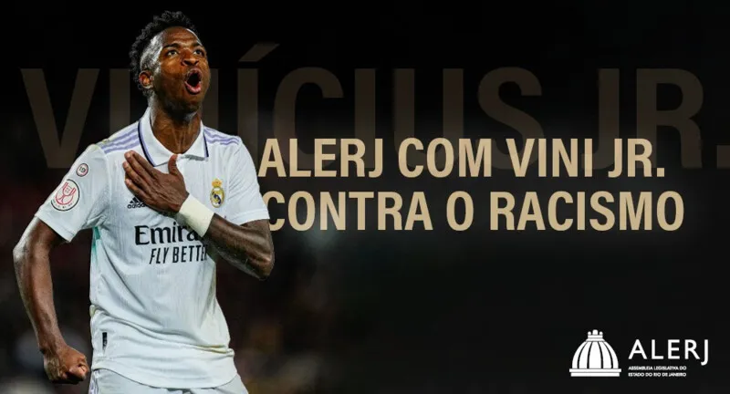 Medida estabelece interrupção de partidas onde houver ataques racistas como os sofridos por Vini Jr.