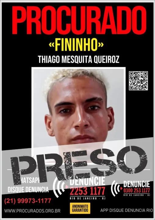 Imagem ilustrativa da imagem Foragido da Justiça acusado de tráfico de drogas é preso em Japeri