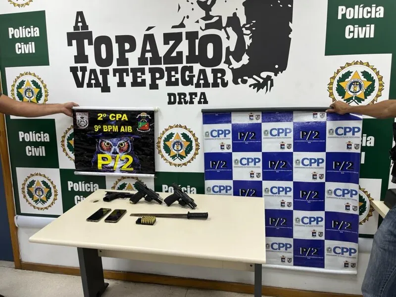 Um dos acusados de pertencer à quadrilha