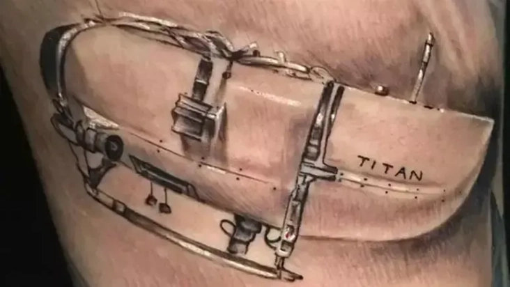 "Homenagem" foi ideia de tatuador, segundo capixaba