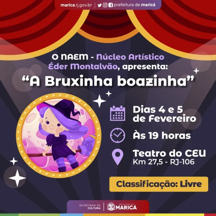 A atração é do Núcleo Artístico Éder Montalvão (NAEM)