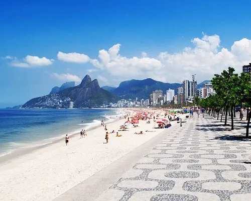 Cariocas aproveitaram o domingo de sol