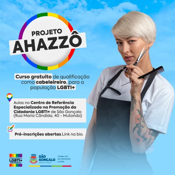 Projeto Ahazzô vai oferecer cursos inicialmente para pessoas trans e travestis