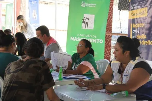 Mutuapira recebeu a ação social no mês passado