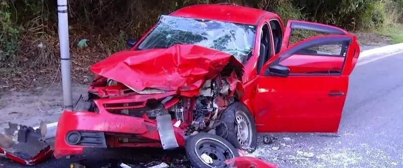 Acidente aconteceu na altura da Prainha, em Arraial