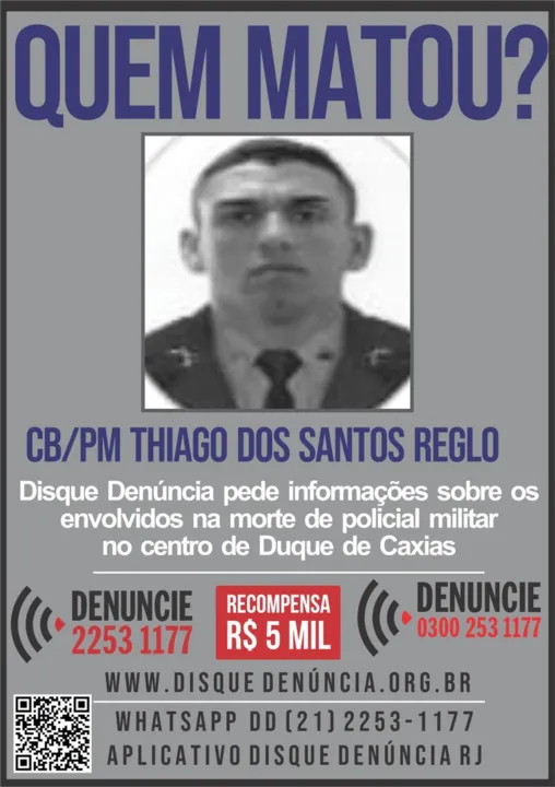 Cartaz do Disque Denúncia