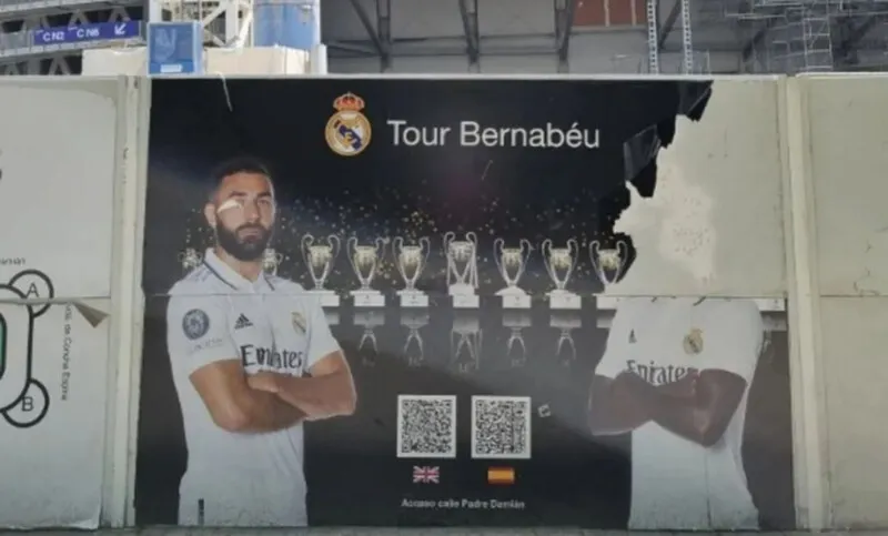 O Real Madrid investigará o caso para descobrir os responsáveis pelo vandalismo