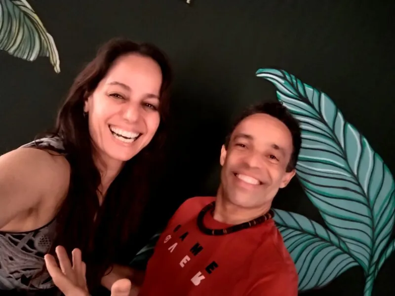 Atriz comemora o seu retorno ao Tigre de São Gonçalo
