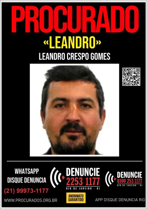 Leandro Crespo Gomes, de 38 anos, é um dos envolvidos na morte de Felipe Laurentino Freitas