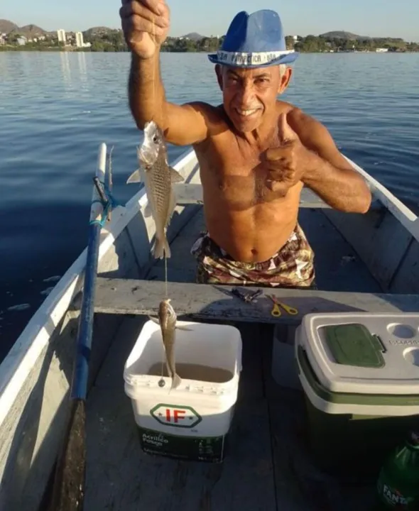 O vendedor e pescador João Luiz Abrantes havia desaparecido na última quinta (23), enquanto pescava