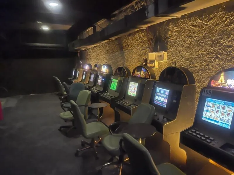 Máquinas de jogos de azar foram apreendidas