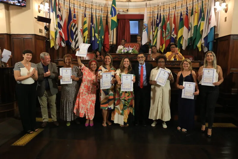 A Coordenadoria de Políticas e Direitos das Mulheres (Codim) foi homenageada pelos 20 anos em Niterói