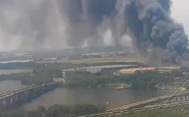 Incêndio atrasou voos do Galeão na tarde desta quarta (18/01)