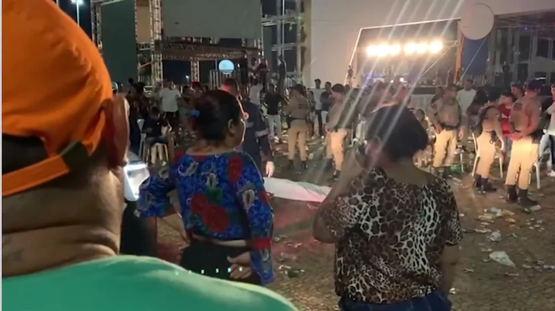 Disparos aconteceram em show que comemorava o aniversário de Tocantins