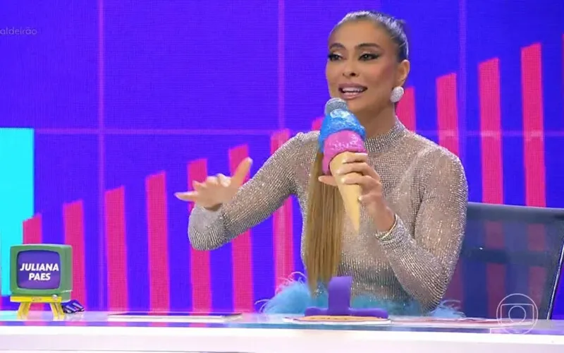 Mesmo após fim de contrato, Juliana permaneceu trabalhando com a emissora