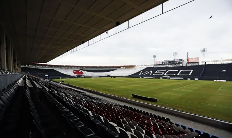 O estádio está interditado desde o dia seguinte à derrota do Vasco para o Goiás na 11ª rodada do Brasileirão