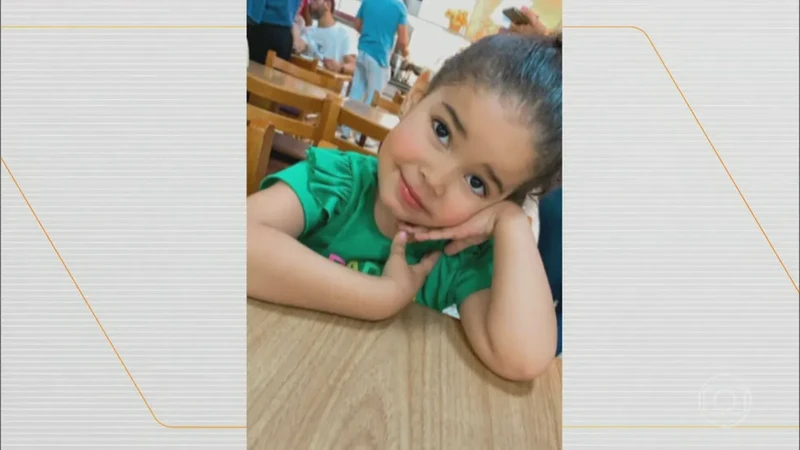 Heloísa, de 3 anos, morreu depois de ser baleada na cabeça por disparo de agente