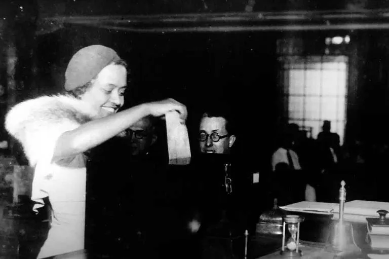 “Dia de Rememorização da Conquista do Voto Feminino no Brasil - Professora Celina Guimarães”