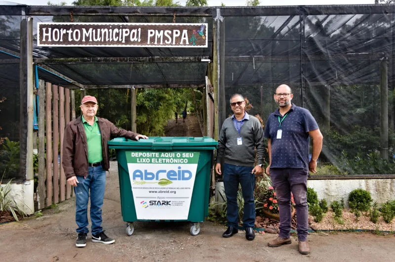 A iniciativa é fruto de uma parceria entre a Prefeitura aldeense e a Associação Brasileira de Reciclagem Eletrônica e Inclusão Digital