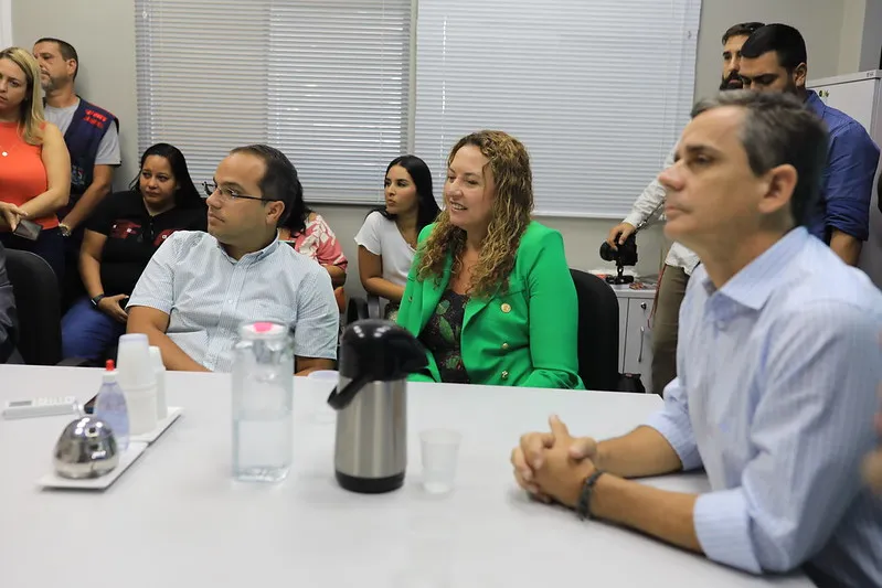 O encontro aconteceu na sede distrital da Prefeitura de Maricá, em Itaipuaçu