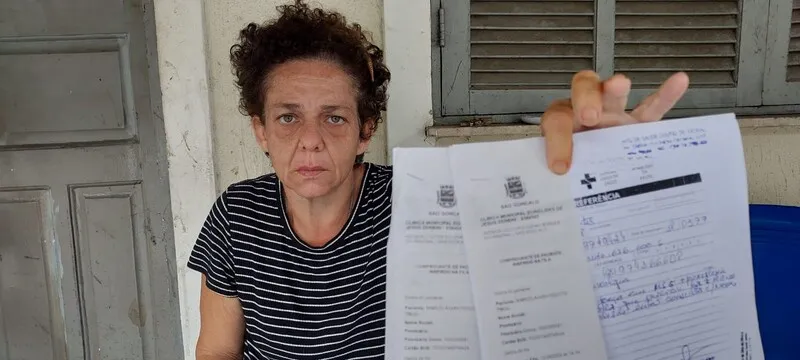 Marcela Iara Pontes Peixoto Tibau, de 45 anos, sofreu de uma isquemia cerebral