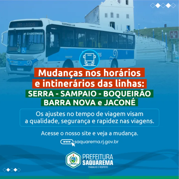 Ao todo, seis linhas passaram pelas modificações implementadas pela Secretaria de Transportes