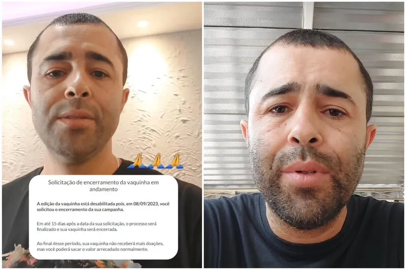 Diones Coelho agradeceu doações recebidas