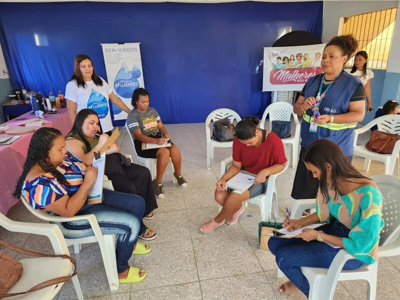 Programa social busca aumentar presença feminina nas questões que envolvem a universalização do saneamento básico