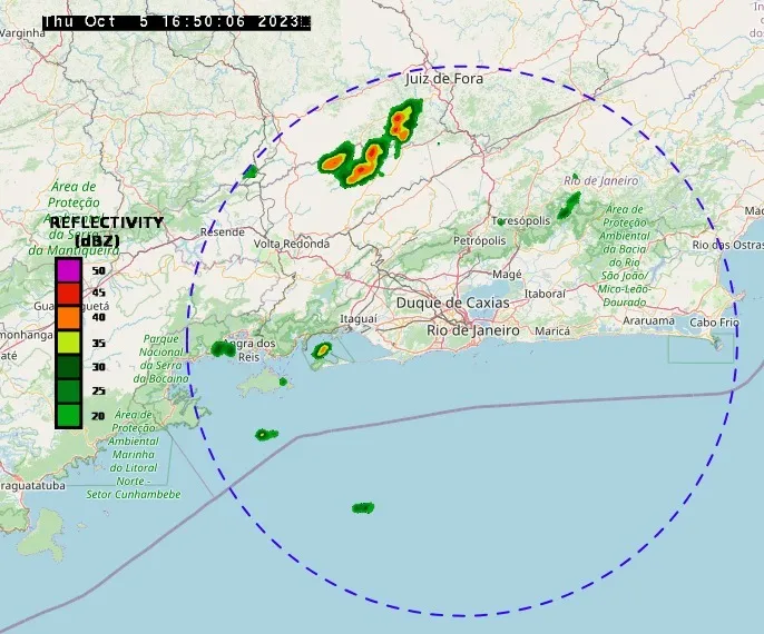 Previsão de chuva forte permanece para o fim desta quinta-feira