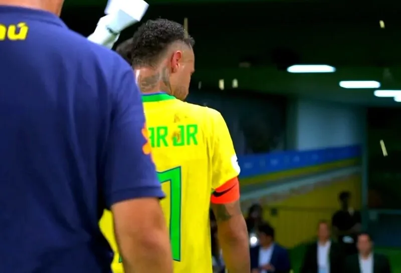 Segundo o narrador, Neymar teria xingado o presidente da CBF