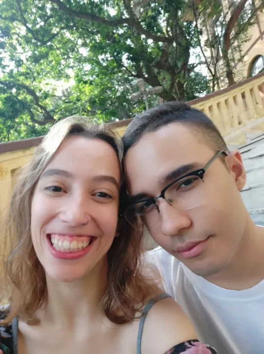 Anna e Gustavo se conheceram no Grupo Chaverim