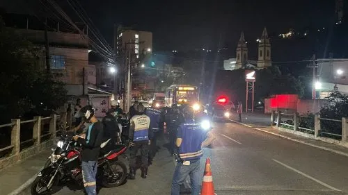 Ao todo, foram realizadas 242 abordagens