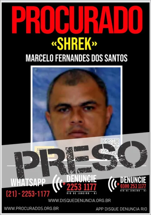 "Shrek" é considerado segundo homem na hierarquia do tráfico no complexo da Serrinha