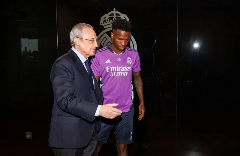 Real Madrid saiu em apoio a Vinicius Júnior