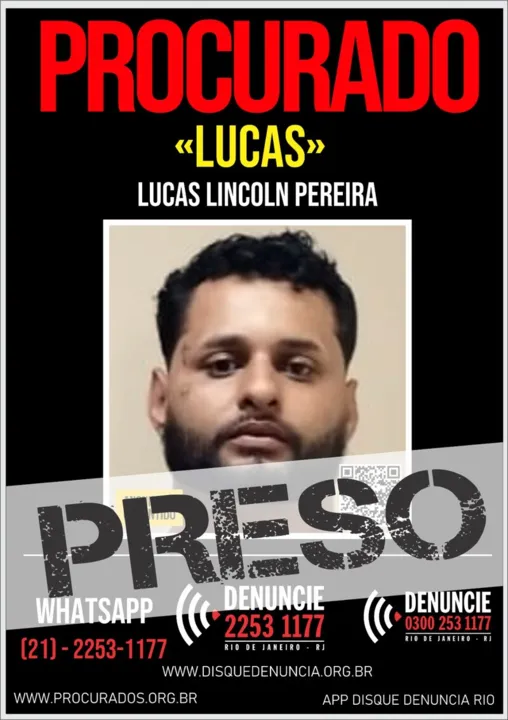 Lucas Lincoln Pereira já tinha sido preso em 2018
