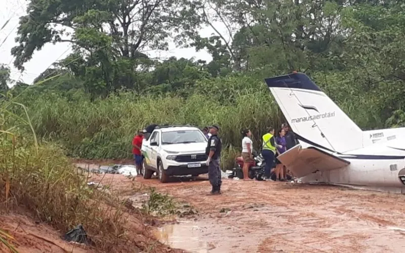 O voo tinha objetivo de levar turistas para pescar no Alto Rio Negro