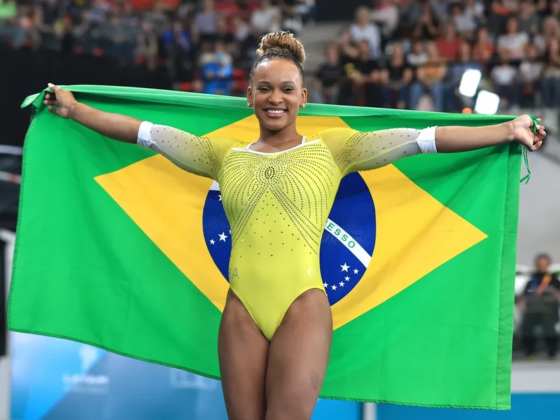 Rebeca Andrade fatura medalha de ouro no Pan 2023