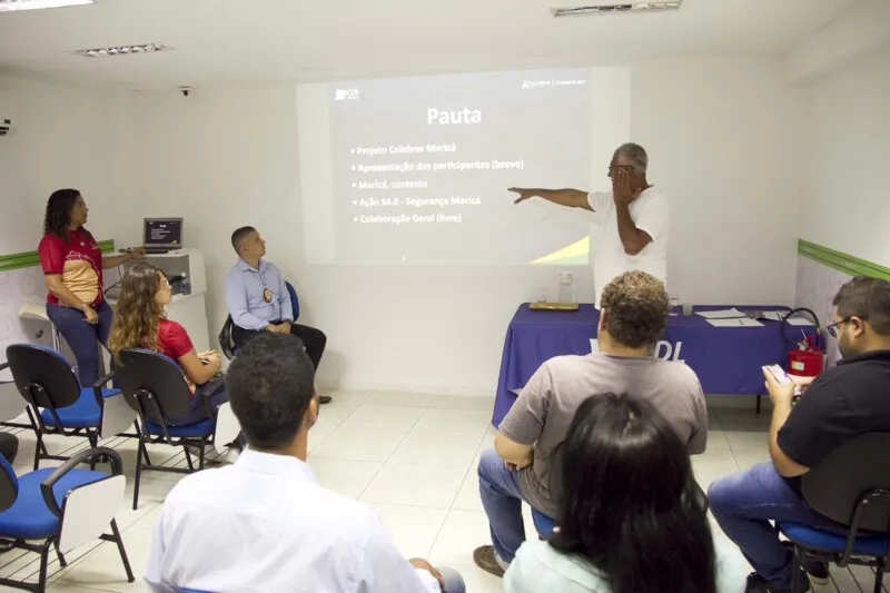 A CDL promoveu encontros com representantes da Polícia Militar, da Secretaria de Segurança e Ordem Pública e da Delegacia de Polícia de Maricá durante a segunda edição da ação do Segurança 4.0