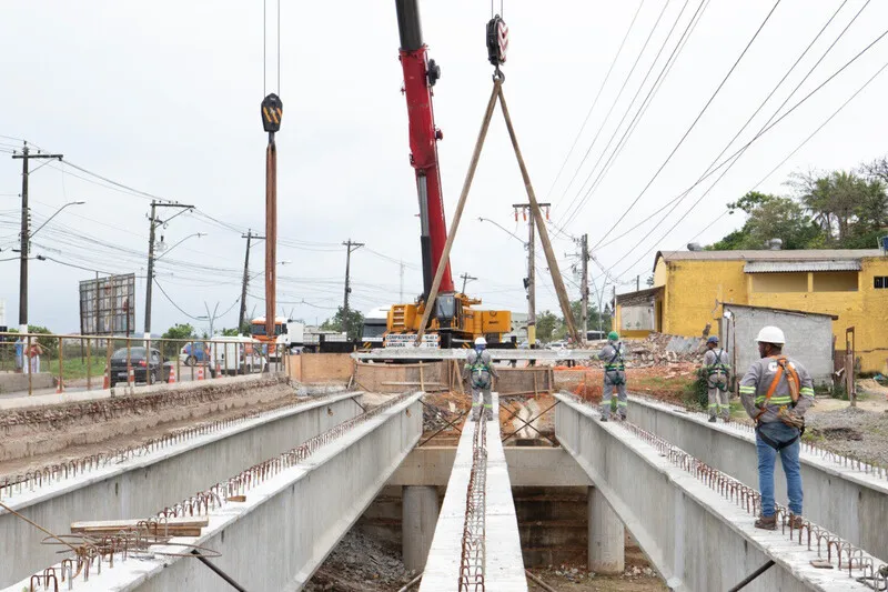 A obra é uma das mais importantes da Secretaria de Estado de Infraestrutura e Obras Públicas (SEIOP)