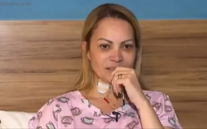 Solange Almeida revelou estar com uma lesão nas cordas vocais e no pulmão devido ao uso de cigarro eletrônico